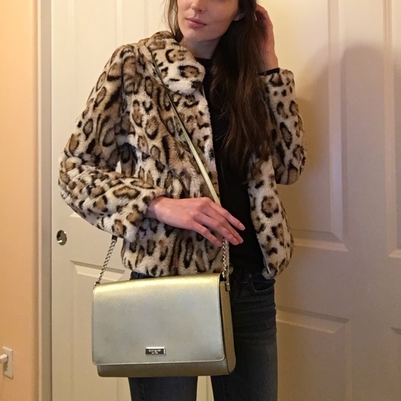 kate spade Handbags - NWOT Kate Spade Gold Shoulder Bag